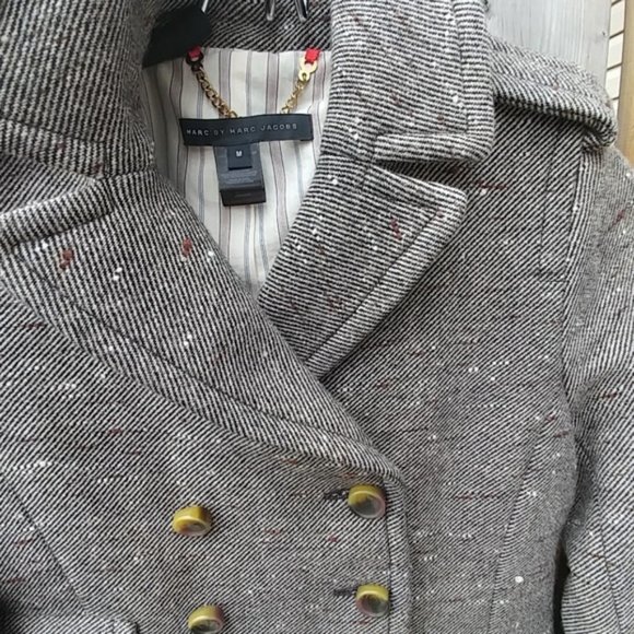 Marc By Marc Jacobs double breasted winter coat - Picture 2 of 6